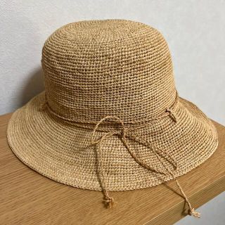 ムジルシリョウヒン(MUJI (無印良品))の【中古品】無印良品 麦らわ帽子(麦わら帽子/ストローハット)