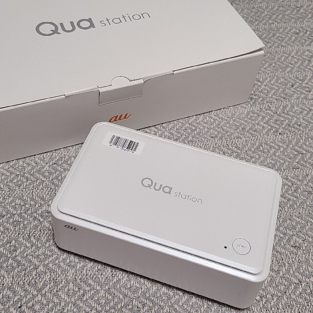 au(エーユー)の【ジャンク】au Qua station スマホ/家電/カメラのスマートフォン/携帯電話(その他)の商品写真