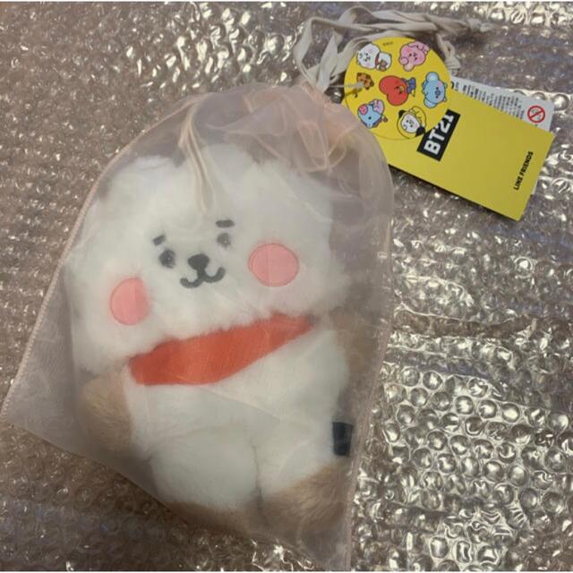 BT21 ベビーぺたんこファーぬいぐるみ　baby RJ