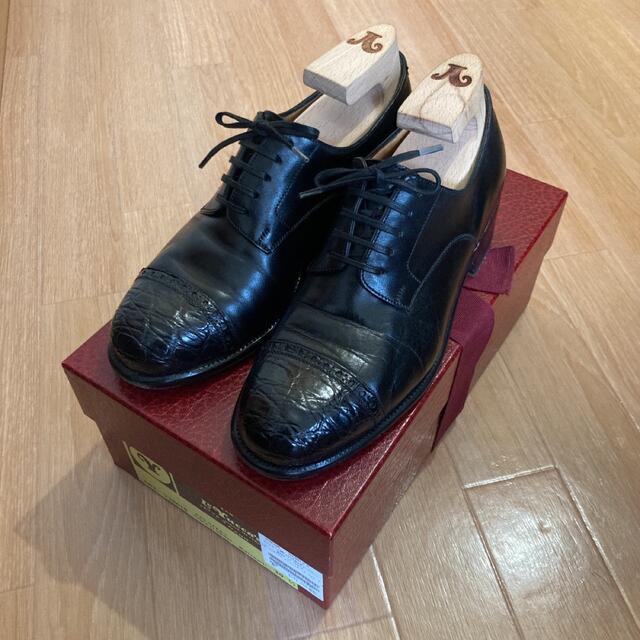 L'ECHOPPE別注　Le Yucca’s Crocodile Cap Toe メンズの靴/シューズ(ドレス/ビジネス)の商品写真