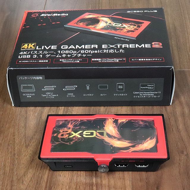 AVerMedia LiveGamer EXTREME2 GC550 PLUS AVerMedia LiveGamer EXTREME2 GC550 PLUS