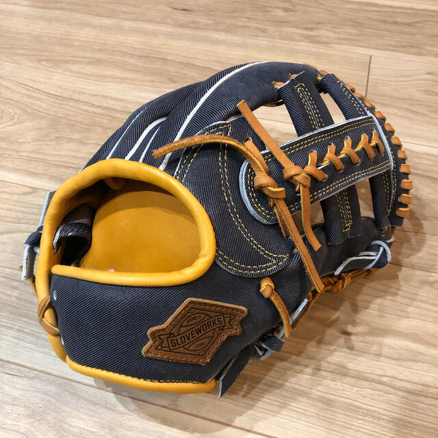 GLOVEWORKS グラブワークス 硬式用 デニムグラブ