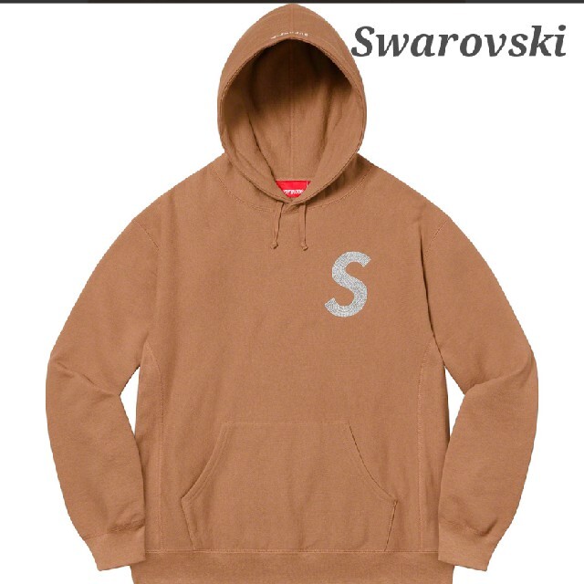 激安通販新作 - Supreme シュプリーム Hooded Logo S Swarovski パーカー