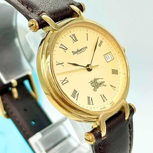 86 バーバリー時計　レディース腕時計　メンズ腕時計　ゴールド　アンティーク