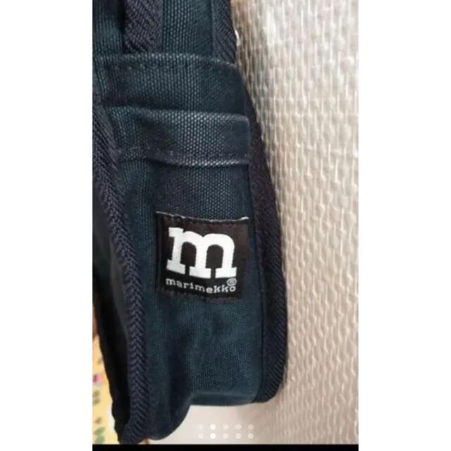 marimekko(マリメッコ)のMarimekkoショルダーバッグ　ネイビー レディースのバッグ(ショルダーバッグ)の商品写真