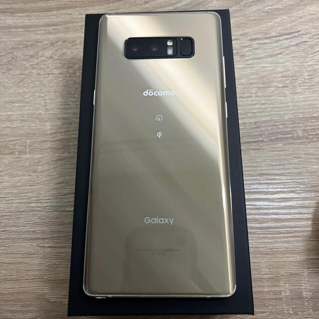 Galaxy(ギャラクシー)のSAMSUNG Galaxy Note8 SC-01K Maple Gold スマホ/家電/カメラのスマートフォン/携帯電話(スマートフォン本体)の商品写真