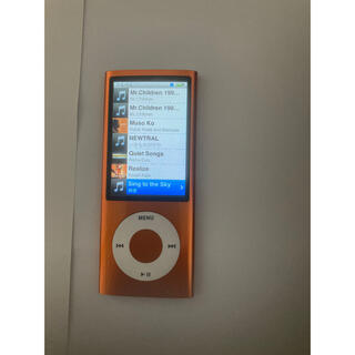 アイポッド(iPod)のiPod nano 第5世代　8GB  オレンジ(ポータブルプレーヤー)