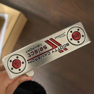 スコッティキャメロン(Scotty Cameron)の【ScottyCameron】スコッティキャメロン/ニューポート/34/中古品(クラブ)