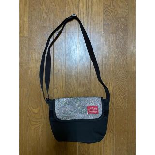 マンハッタンポーテージ(Manhattan Portage)の＊X-girl×ManhattanPortage＊ダブルネーム＊ショルダーバッグ(メッセンジャーバッグ)