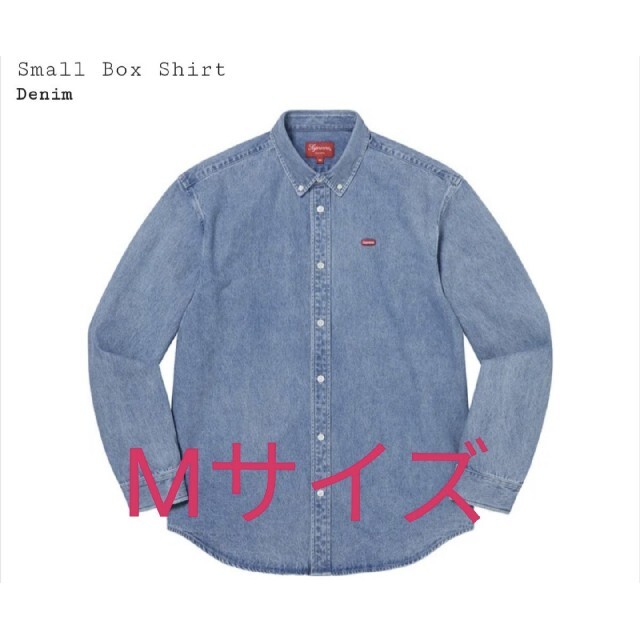 Supreme Small Box Shirt Denim Mサイズ 新品