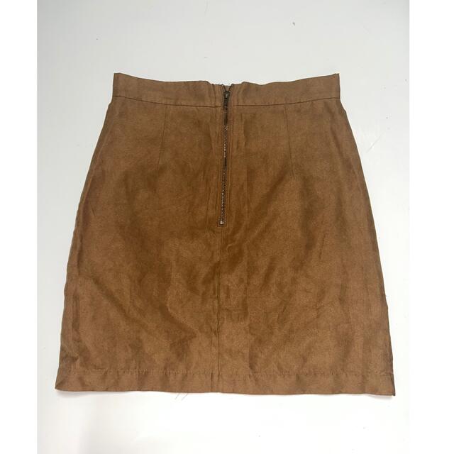 GRL(グレイル)のGRL ブラウン　台形スカート レディースのスカート(ミニスカート)の商品写真
