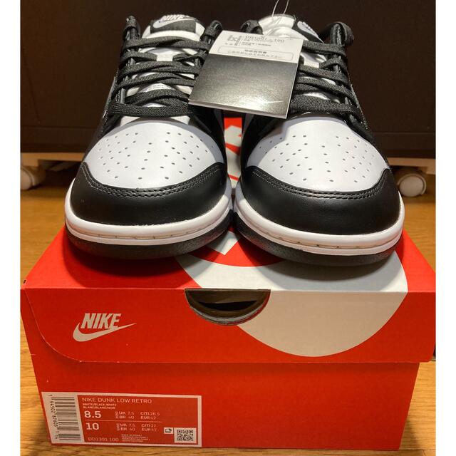 NIKE DUNK LOW RETRO PANDA パンダ ダンク 26.5㎝ NIKE DUNK LOW RETRO PANDA パンダ ダンク 26.5㎝
