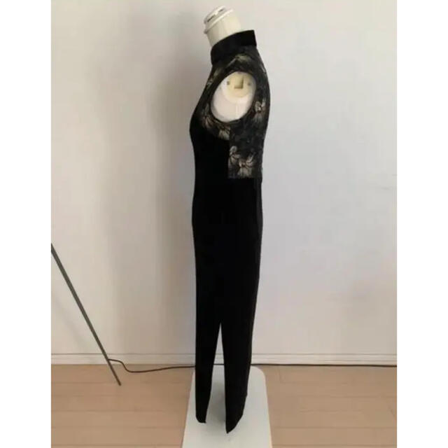 チャイナドレス　ブラック レディースのフォーマル/ドレス(ロングドレス)の商品写真