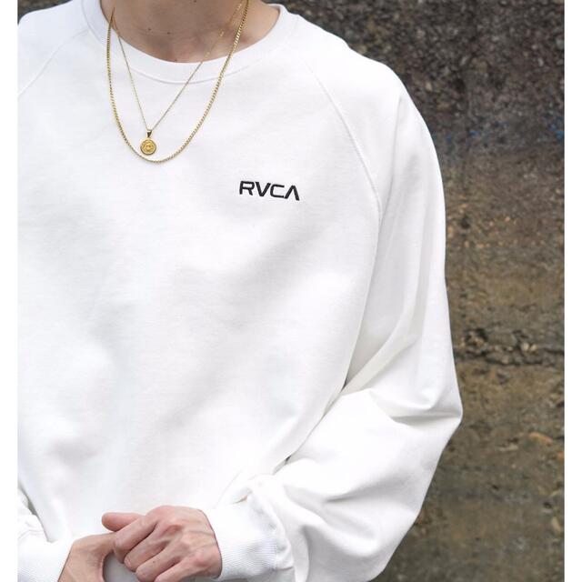 新品 BIG RVCA CREW XL ビッグ ルーカ クルー スウェット