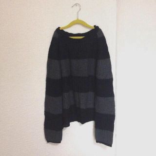 アズールバイマウジー(AZUL by moussy)の送料込◆AZUL knit(ニット/セーター)