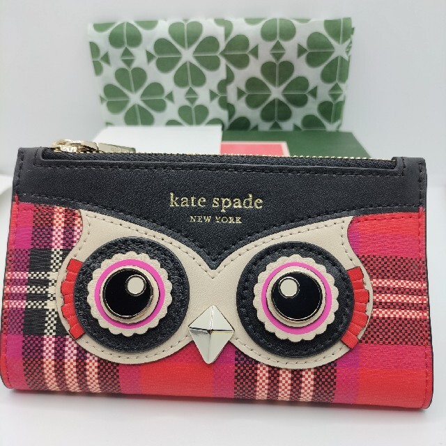 イトスペー kate kate spade ふくろう 財布 長財布 フクロウの通販 by