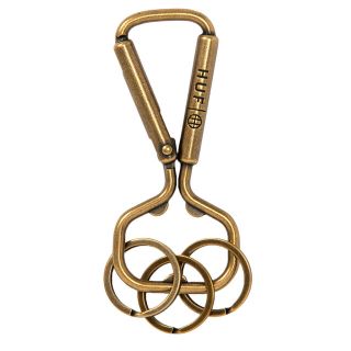 ハフ(HUF)のHUF カラビナGOLD BOTTLE OPENER CARABINERレア‼️(キーケース)