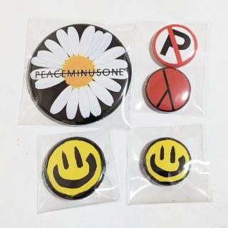 ビッグバン(BIGBANG)の🌼BIGBANG G-DRAGON 缶バッジ🌼⑤個セット ジヨン PMO(バッジ/ピンバッジ)