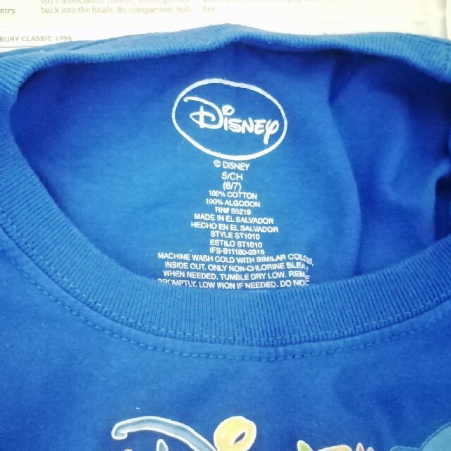 Disney(ディズニー)のDisney　Tシャツ キッズ/ベビー/マタニティのキッズ服男の子用(90cm~)(Tシャツ/カットソー)の商品写真