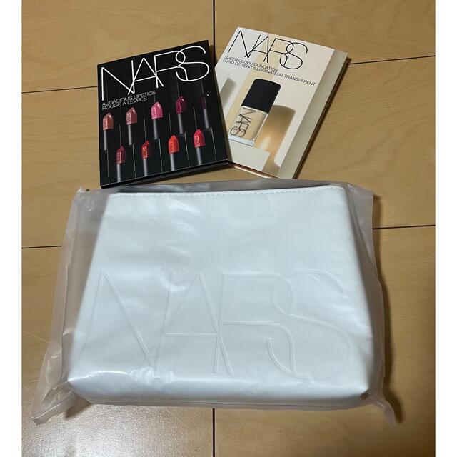 NARS(ナーズ)の新品未開封　NARS ポーチ＆サンプル（ファンデ、リップ）セット コスメ/美容のキット/セット(サンプル/トライアルキット)の商品写真