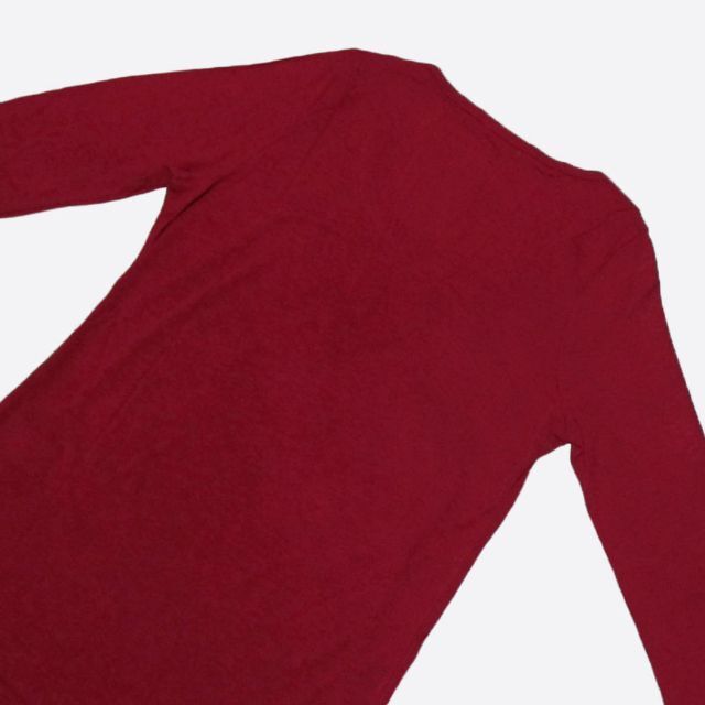 LE CIEL BLEU(ルシェルブルー)の★新品★ルシェルブルー★レーヨン長袖Tシャツ (Burgundy/F) レディースのトップス(Tシャツ(長袖/七分))の商品写真