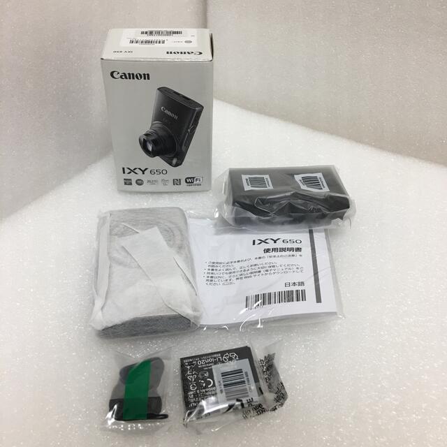 ★新品・未使用★Canon コンパクトデジタルカメラ IXY 650 シルバー