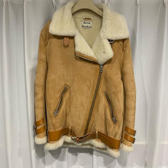 100%新品得価 Acne Studios - Acne Studios アクネ ムートンライダース