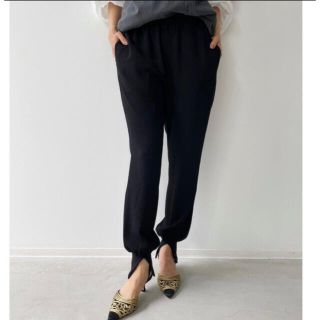 アパルトモンドゥーズィエムクラス(L'Appartement DEUXIEME CLASSE)の今季完売品Col Pierrot /コル ピエロ◇Rib pant◇size36(カジュアルパンツ)