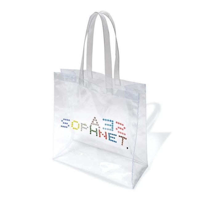 SOPHNET. × WDS PVC TOTE BAG / CLEAR レディースのバッグ(トートバッグ)の商品写真