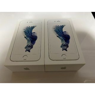 アップル(Apple)のiPhone6s　64GB　Silver　箱・イヤホンのみ　2個セット(その他)