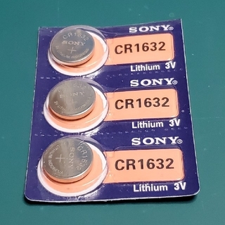 ソニー(SONY)のCR1632 リチウム電池(バッテリー/充電器)