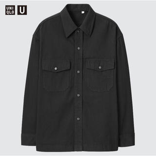 ユニクロ(UNIQLO)のUNIQLO デニムオーバーサイズシャツ(Gジャン/デニムジャケット)