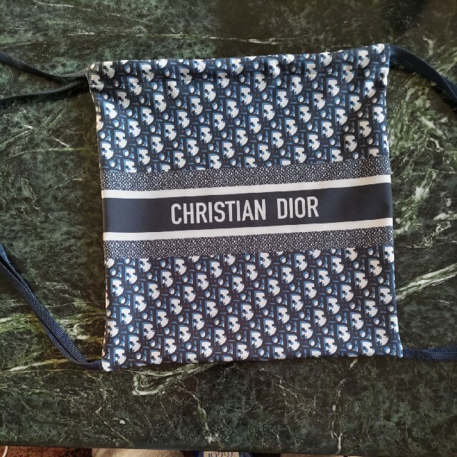 Christian Dior(クリスチャンディオール)の非売品DIOR、巾着 エンタメ/ホビーのコレクション(ノベルティグッズ)の商品写真