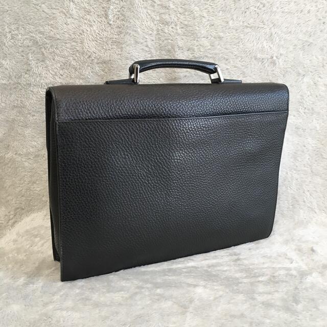 【中古・美品】GUCCI グッチ ビジネスバッグ ブリーフケース ロック付き