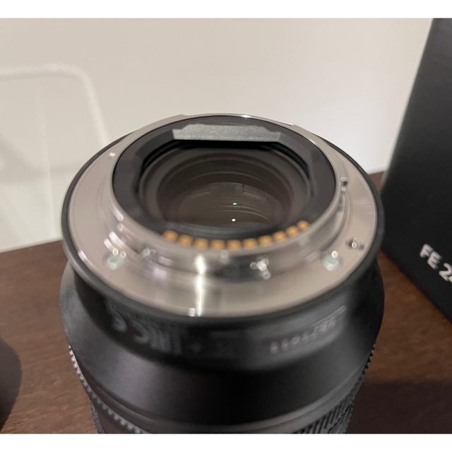 SONY(ソニー)の美品 SONY Eマウントレンズ SEL24F14GM 24mm F1.4 スマホ/家電/カメラのカメラ(レンズ(単焦点))の商品写真