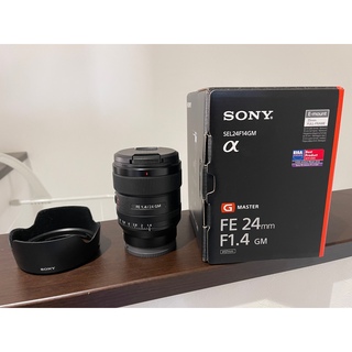 ソニー(SONY)の美品 SONY Eマウントレンズ SEL24F14GM 24mm F1.4(レンズ(単焦点))