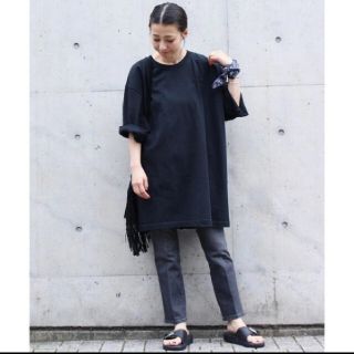 ドゥーズィエムクラス(DEUXIEME CLASSE)のCAMBER BIG ワンピース(Tシャツ(長袖/七分))