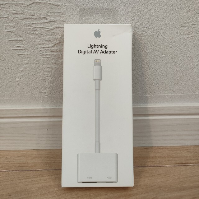 Apple(アップル)のAPPLE Lightning DigitaL AVアダプタ MD826AM/A スマホ/家電/カメラのスマホアクセサリー(その他)の商品写真