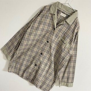 バーバリー(BURBERRY) シャツ(メンズ)（グリーン・カーキ/緑色系）の