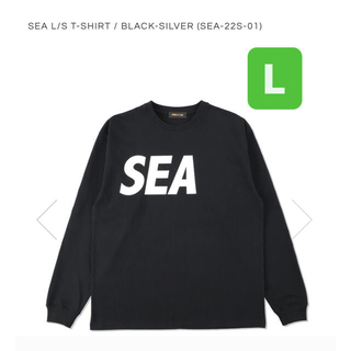 ウィンダンシー(WIND AND SEA)のWIND AND SEA L/S T-SHIRT / BLACK-SILVER(Tシャツ/カットソー(七分/長袖))