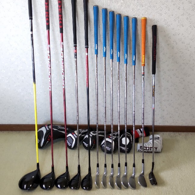 Titleist(タイトリスト)のタイトリスト Titlelst フルセット スポーツ/アウトドアのゴルフ(クラブ)の商品写真