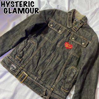 ヒステリックグラマー(HYSTERIC GLAMOUR)の古着！希少レア！ヒステリックグラマー デニムジャケット ヴィンテージ加工(Gジャン/デニムジャケット)