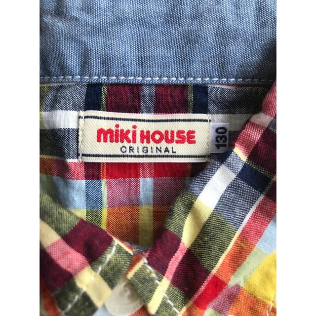 mikihouse(ミキハウス)のMIKI HOUSE ミキハウス　130 キッズ/ベビー/マタニティのキッズ服男の子用(90cm~)(Tシャツ/カットソー)の商品写真