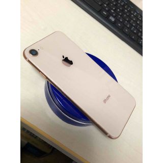 iPhone - iphone8 simフリー 64G ゴールド 美品 94％の通販 by T-men's