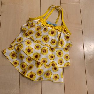 ⭐︎新品　ひまわり　水着　ワンピース　80 イエロー　黄色(水着)