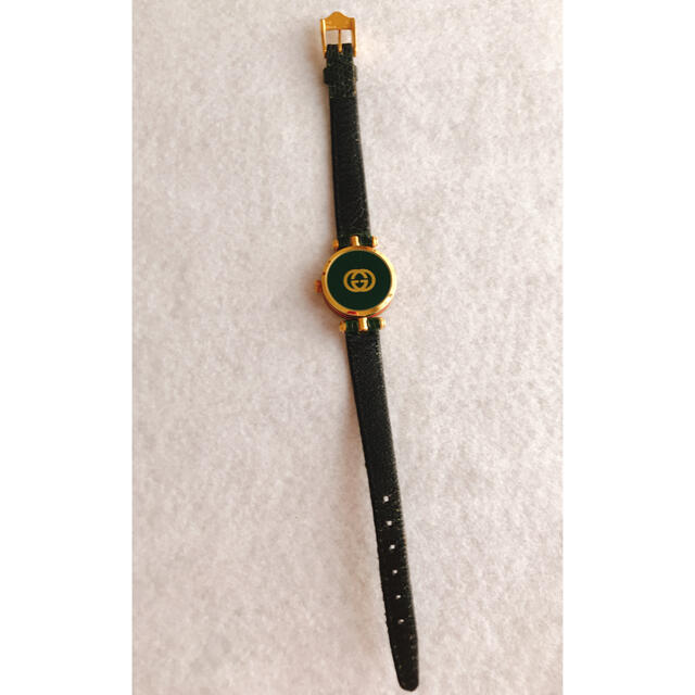 【極美品】グッチ♦︎シェリーライン♦︎レディース腕時計　GUCCI　時計　D GUCCI グッチ シェリーライン 腕時計 GP/革 レディース ブランド