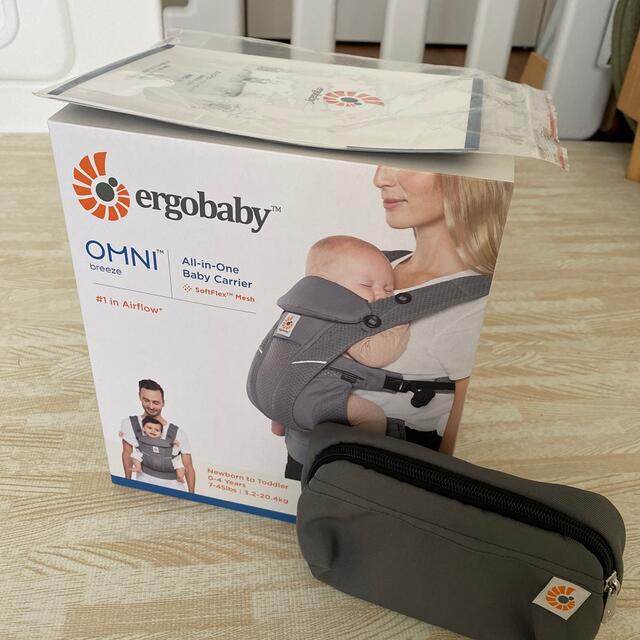 Ergobaby(エルゴベビー)のエルゴ　ベビー　オムニブリーズ　抱っこ紐 キッズ/ベビー/マタニティの外出/移動用品(抱っこひも/おんぶひも)の商品写真