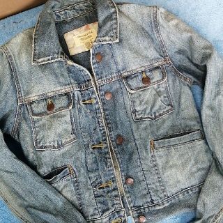 アバクロンビーアンドフィッチ(Abercrombie&Fitch)のアバクロ ジージャン xs(Gジャン/デニムジャケット)