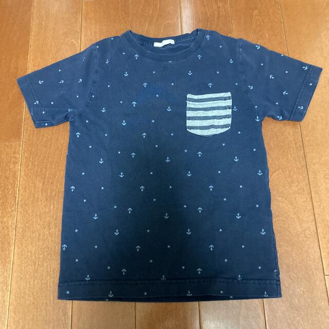 GU(ジーユー)の120サイズパンツ・半袖Tシャツセット キッズ/ベビー/マタニティのキッズ服男の子用(90cm~)(パンツ/スパッツ)の商品写真