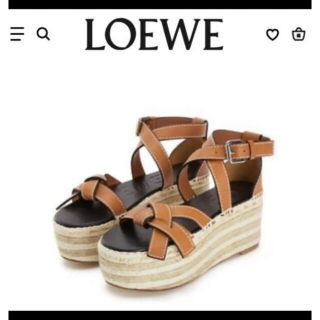 ロエベ ウエッジの通販 43点 | LOEWEを買うならラクマ